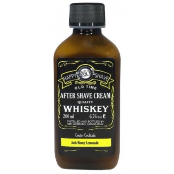 Whiskey after shave cream