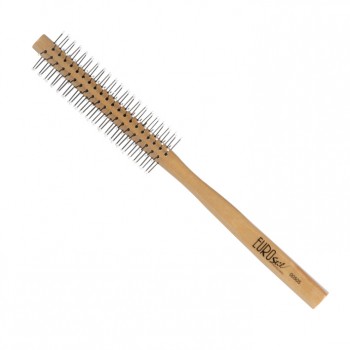 Brosse ronde bois nylon 9 mm