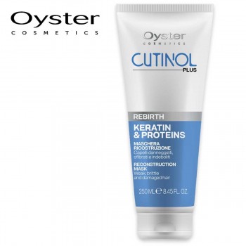 Masque à la kératine pour reconstruction des cheveux