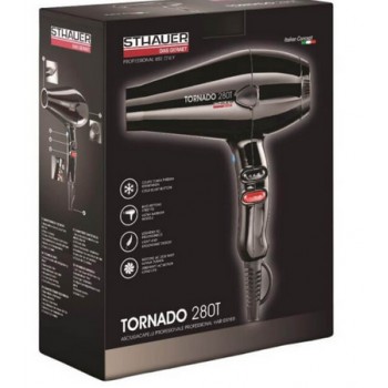 STHAUER Tornado Noir 280t sèche-cheveux professionnel 2000 Watts