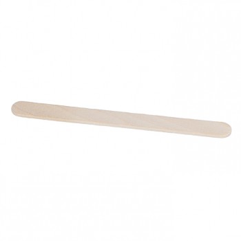 Sachet de 100 spatules en bois pour cire 115 X 10 X 2 mm