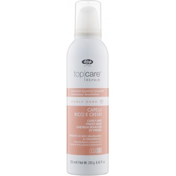 Top Care - Mousse élastifiante pour cheveux frisés et crépus 250ml