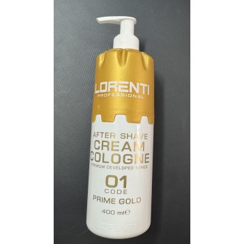 LORENTI AFTER SHAVE CREAM COLOGNE PRIME GOLD 400ML