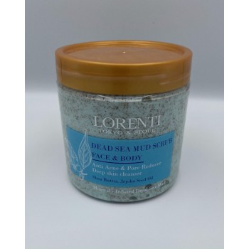 Gommage visage et corps à l'eau de mer Morte Lorenti