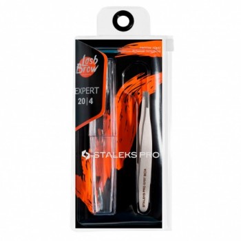 Staleks Pro - Pince à épiler pour sourcils EXPERT 20 Type 4
