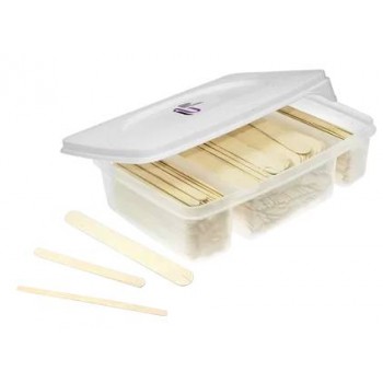 Assortiment spatules bois 3 tailles Integral Beauty