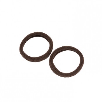 Elastique 24 pieces marron