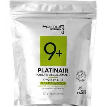 Poudre décolorante bleue 9+ PLATINAIR - FORMULE PRO - (500 Gr)