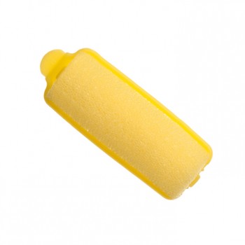 Bigoudis mousse jaune
