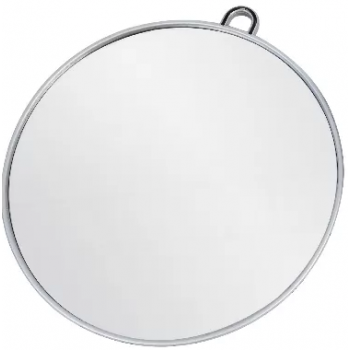 Grand Miroir ICE avec poignée Diam270mm Argent