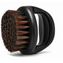 Brosse sanglier barbe Mini 60x40 mm poignée